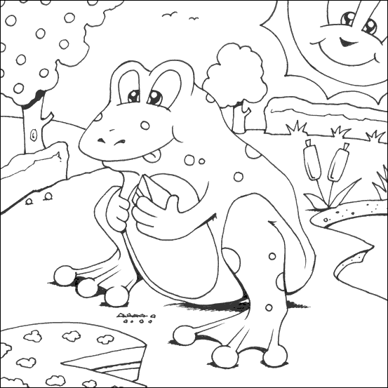 ぬりえページ: 蛙 (動物) #7692 - 無料の印刷可能なぬりえページ