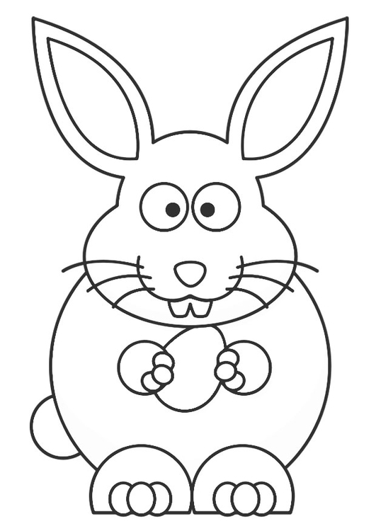 ぬりえページ: 野ウサギ (動物) #10082 - 無料の印刷可能なぬりえページ