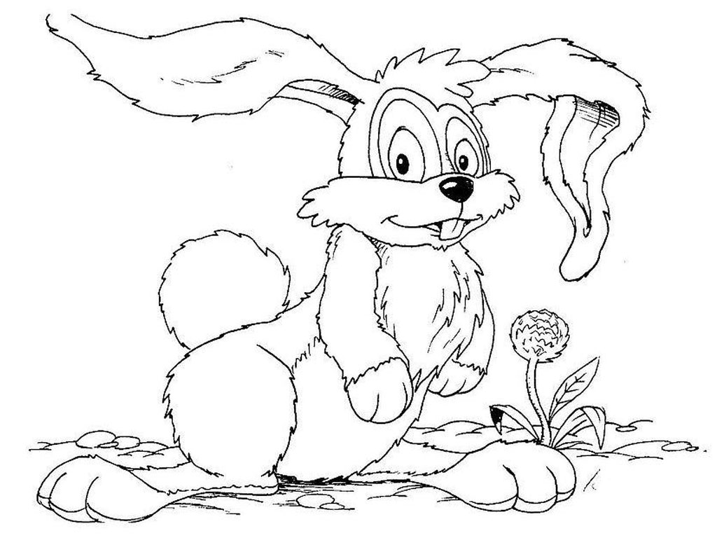 ぬりえページ: 野ウサギ (動物) #10087 - 無料の印刷可能なぬりえページ