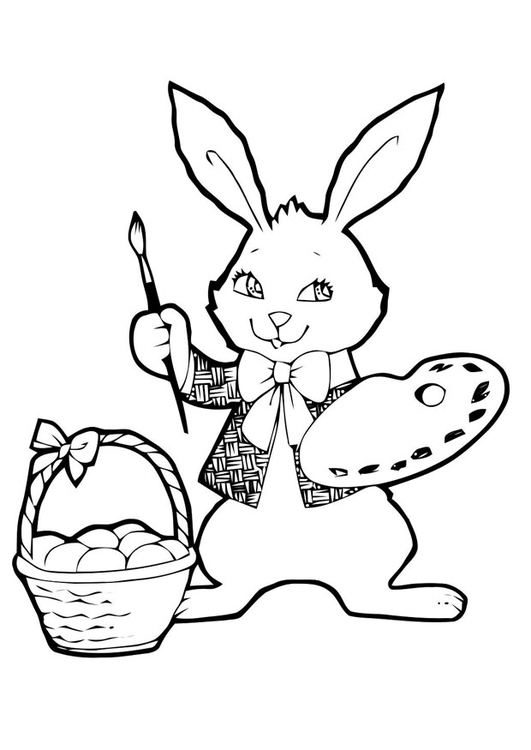 ぬりえページ: 野ウサギ (動物) #10094 - 無料の印刷可能なぬりえページ