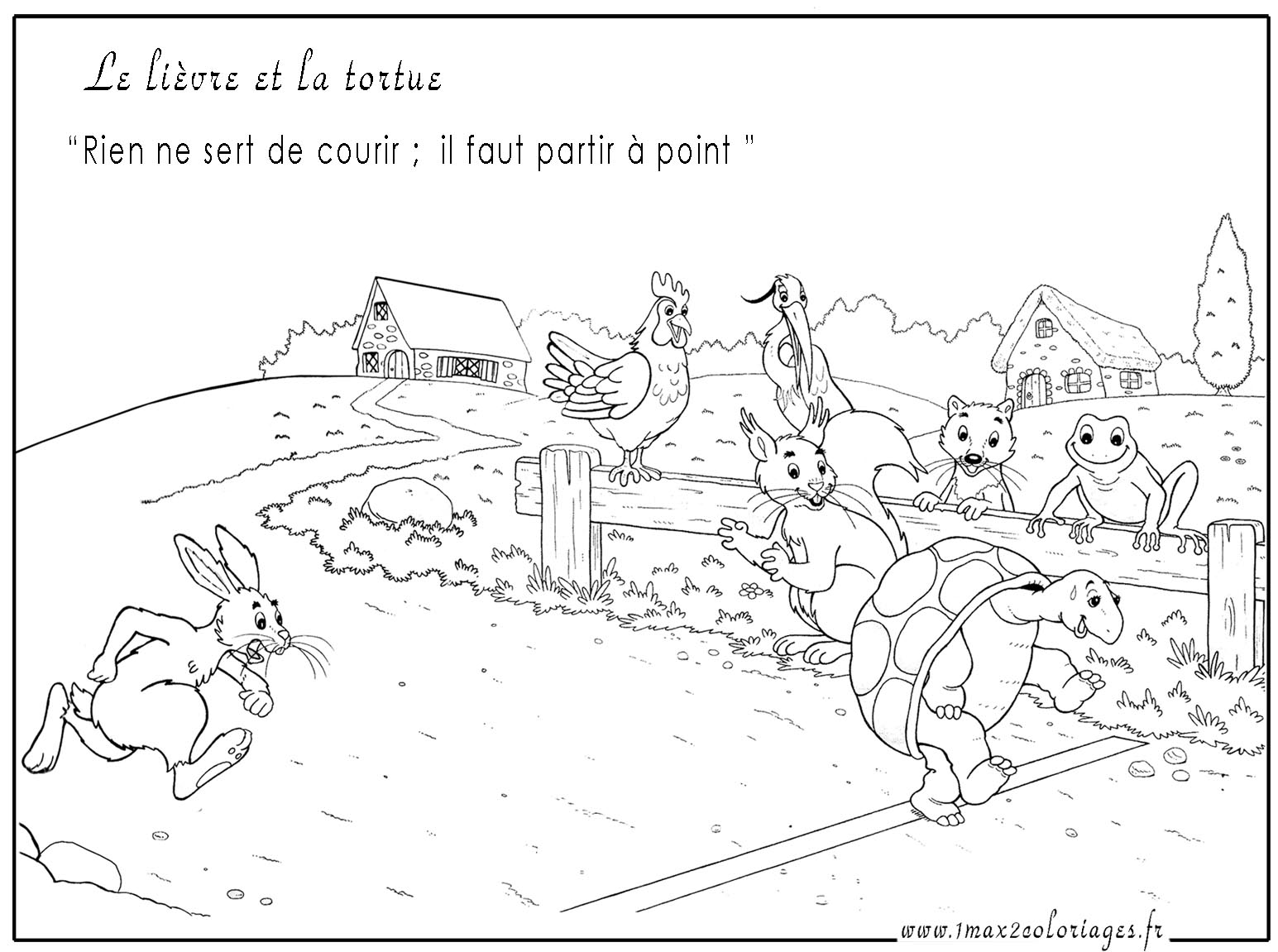 ぬりえページ: 野ウサギ (動物) #10137 - 無料の印刷可能なぬりえページ