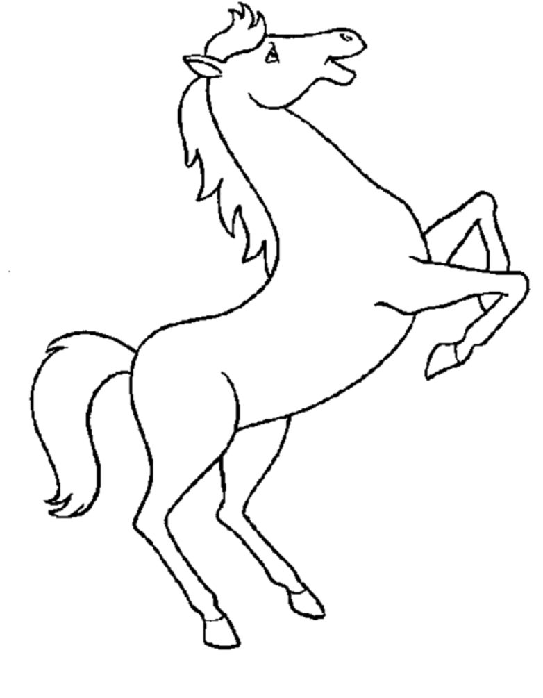 ぬりえページ: 馬 (動物) #2171 - 無料の印刷可能なぬりえページ