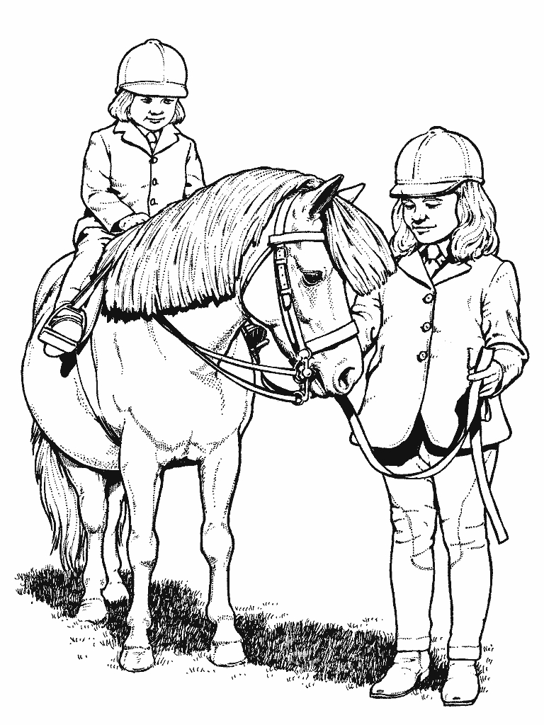 ぬりえページ: 馬 (動物) #2177 - 無料の印刷可能なぬりえページ