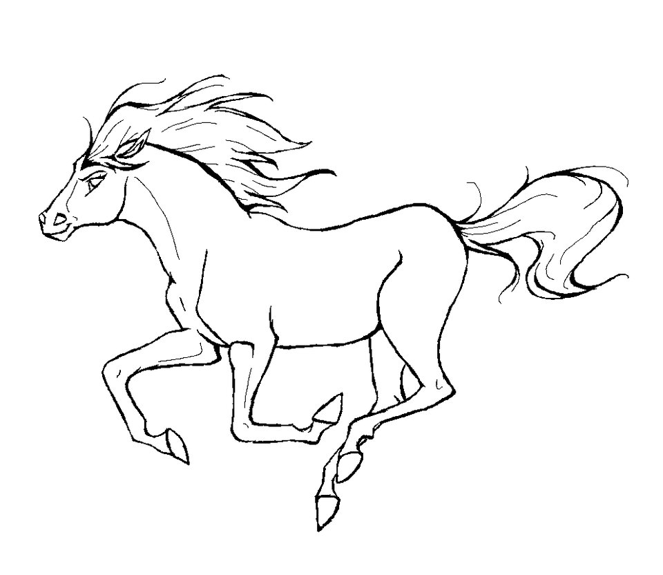 ぬりえページ: 馬 (動物) #2179 - 無料の印刷可能なぬりえページ