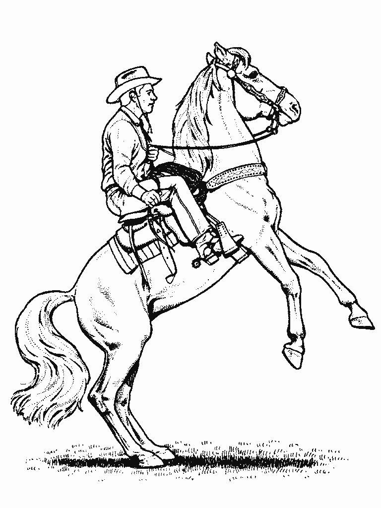 ぬりえページ: 馬 (動物) #2180 - 無料の印刷可能なぬりえページ