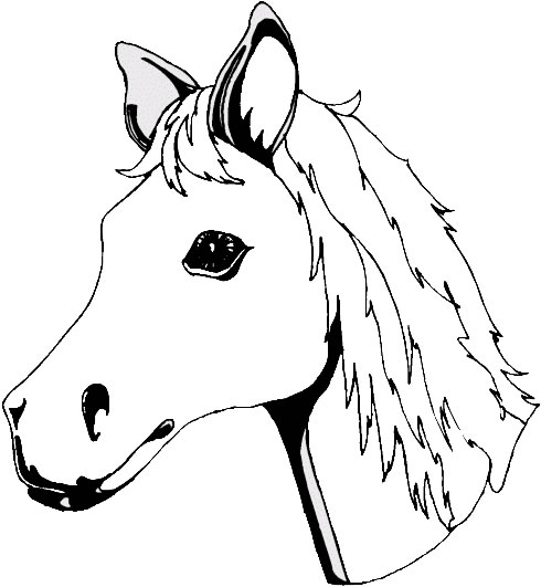 ぬりえページ: 馬 (動物) #2216 - 無料の印刷可能なぬりえページ