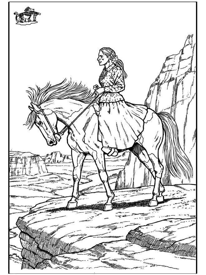 ぬりえページ: 馬 (動物) #2221 - 無料の印刷可能なぬりえページ