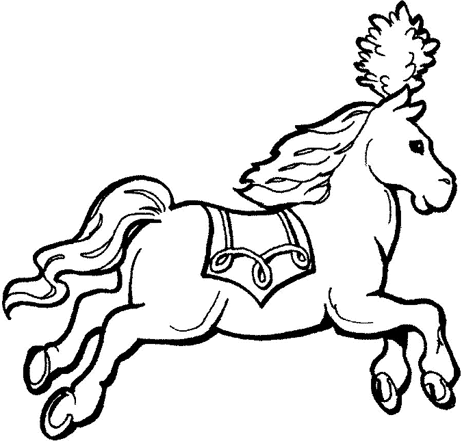 ぬりえページ: 馬 (動物) #2235 - 無料の印刷可能なぬりえページ