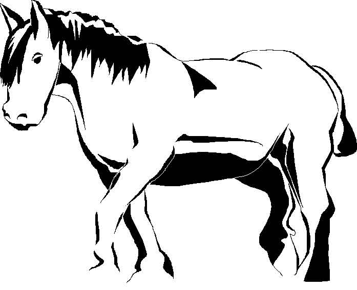 ぬりえページ: 馬 (動物) #2249 - 無料の印刷可能なぬりえページ