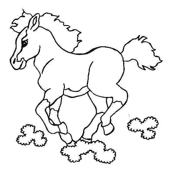ぬりえページ: 馬 (動物) #2252 - 無料の印刷可能なぬりえページ