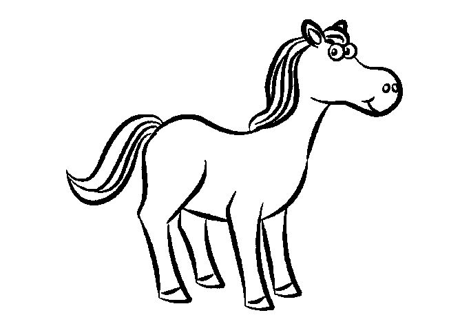 ぬりえページ: 馬 (動物) #2253 - 無料の印刷可能なぬりえページ
