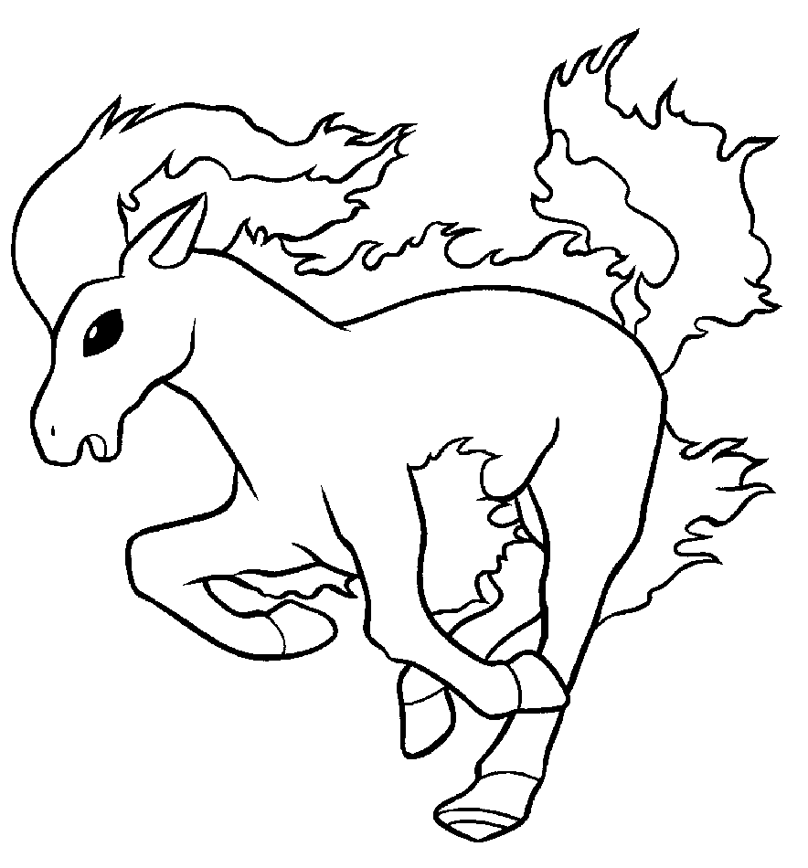 ぬりえページ: 馬 (動物) #2300 - 無料の印刷可能なぬりえページ