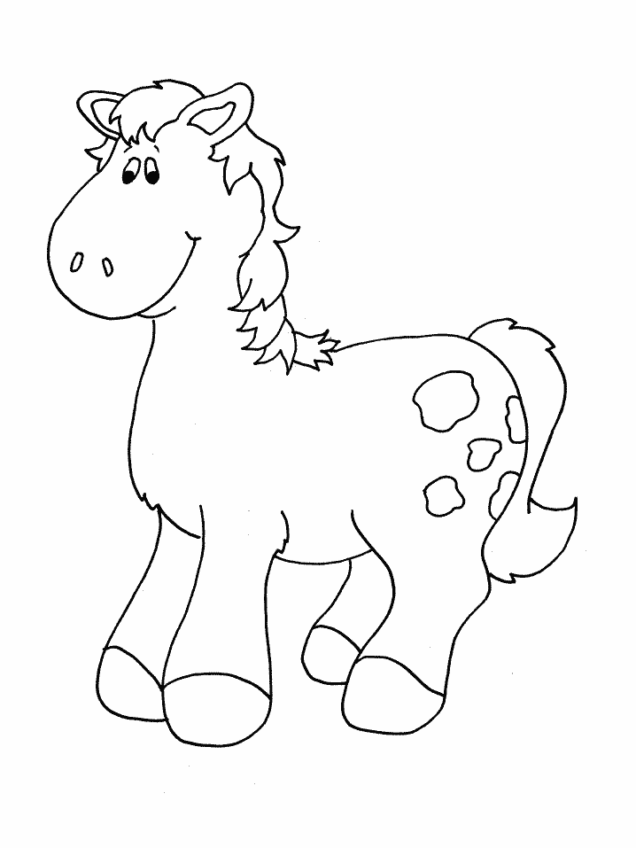 ぬりえページ: 馬 (動物) #2304 - 無料の印刷可能なぬりえページ