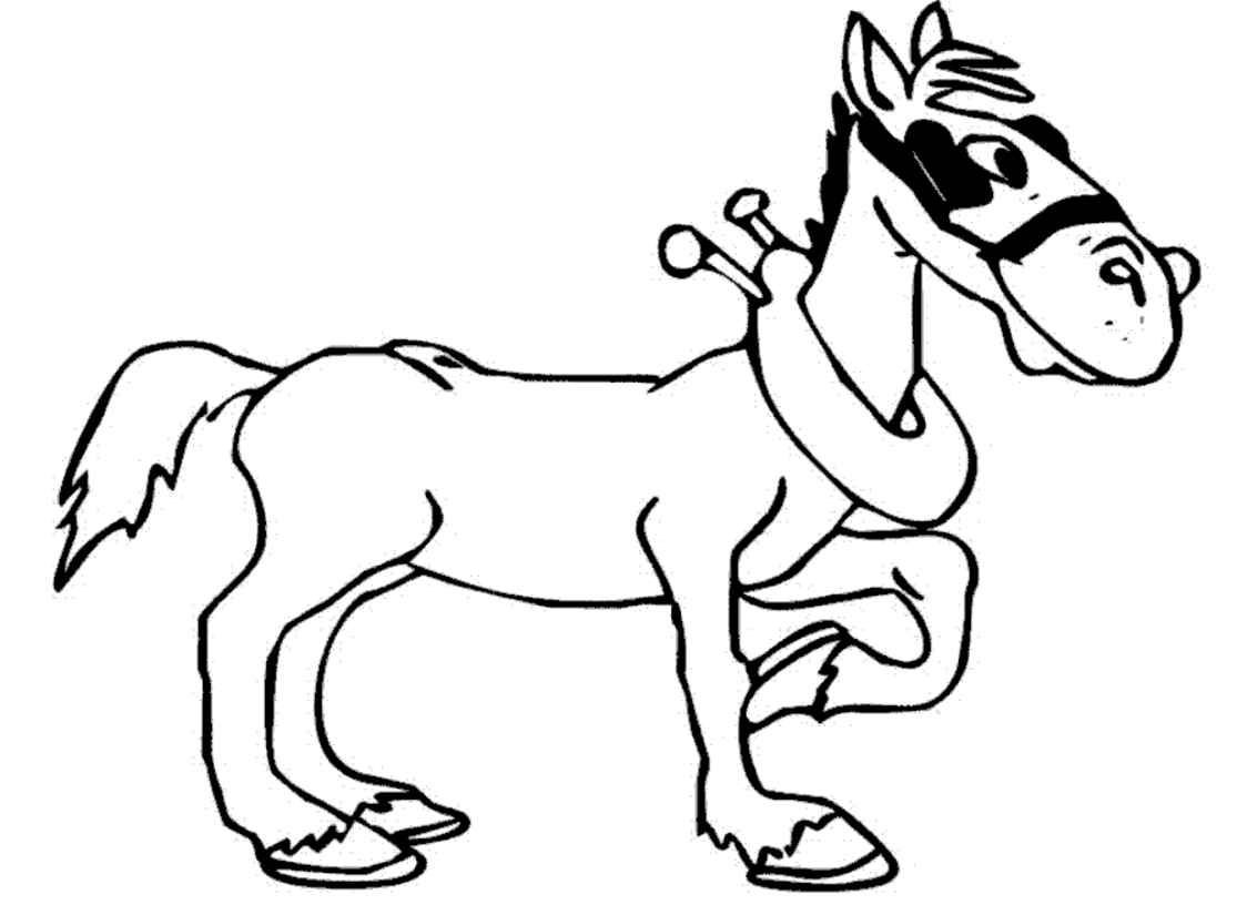 ぬりえページ: 馬 (動物) #2331 - 無料の印刷可能なぬりえページ