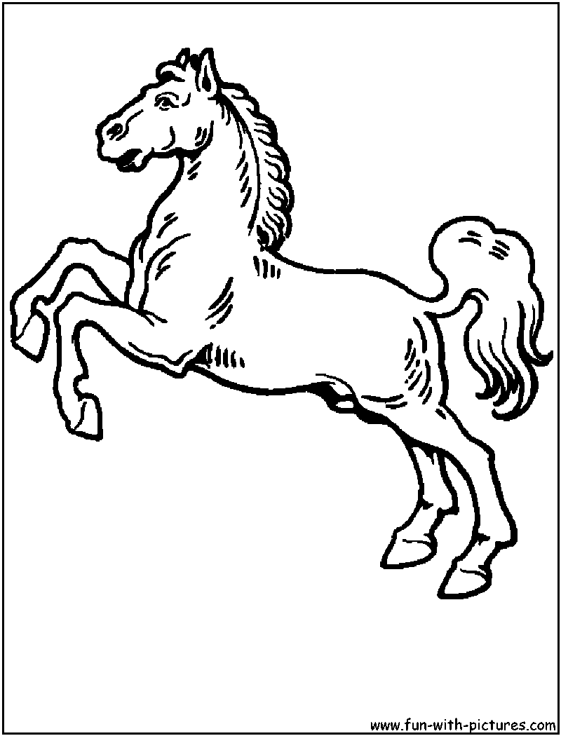 ぬりえページ: 馬 (動物) #2340 - 無料の印刷可能なぬりえページ