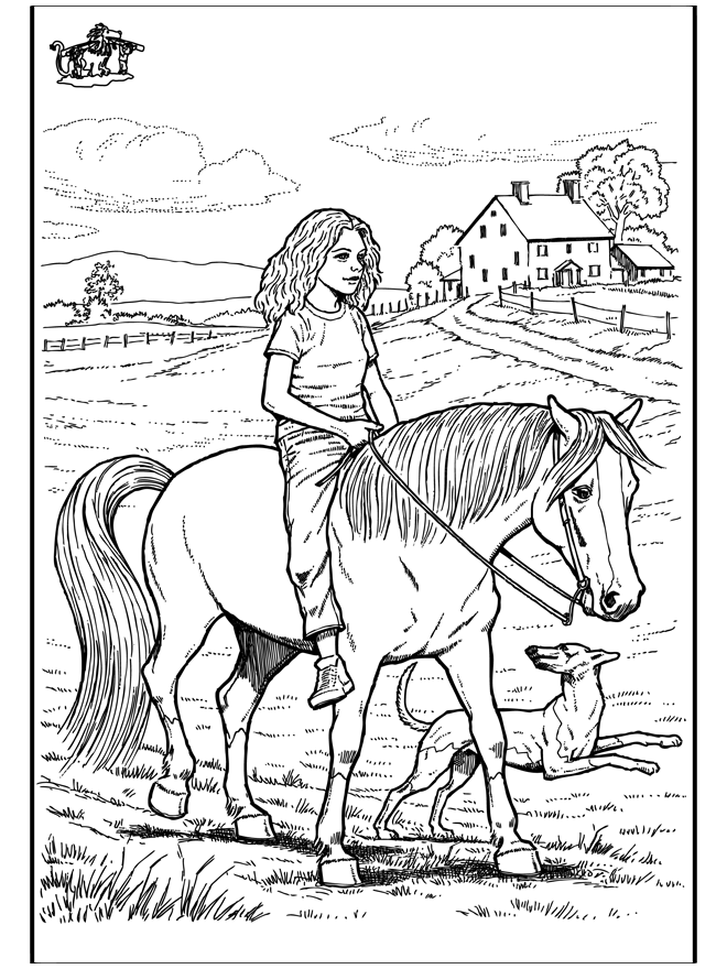 ぬりえページ: 馬 (動物) #2358 - 無料の印刷可能なぬりえページ