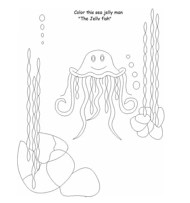 ぬりえページ: クラゲ (動物) #20490 - 無料の印刷可能なぬりえページ