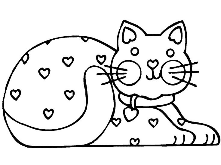 ぬりえページ: 子猫 (動物) #18187 - 無料の印刷可能なぬりえページ