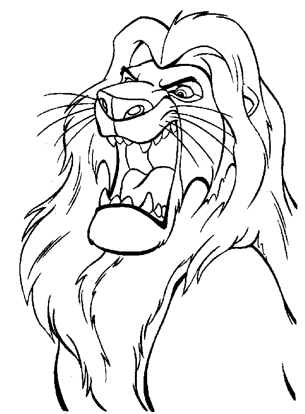 ぬりえページ: ライオン (動物) #10254 - 無料の印刷可能なぬりえページ