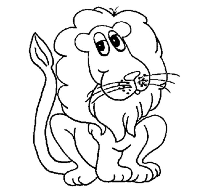 ぬりえページ: ライオン (動物) #10261 - 無料の印刷可能なぬりえページ
