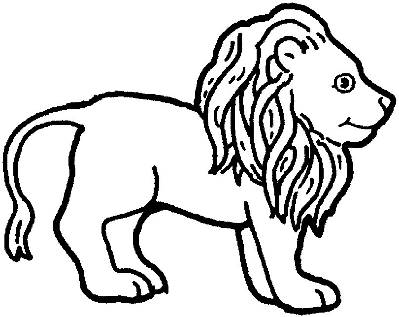 ぬりえページ: ライオン (動物) #10288 - 無料の印刷可能なぬりえページ