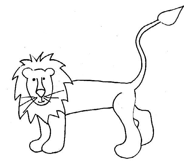 ぬりえページ: ライオン (動物) #10290 - 無料の印刷可能なぬりえページ