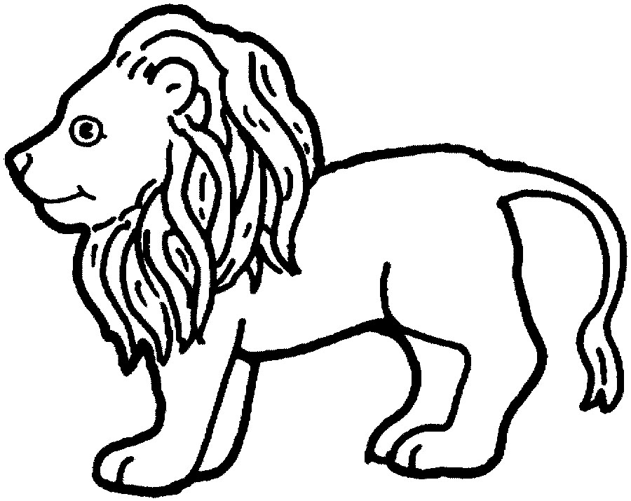 ぬりえページ: ライオン (動物) #10307 - 無料の印刷可能なぬりえページ