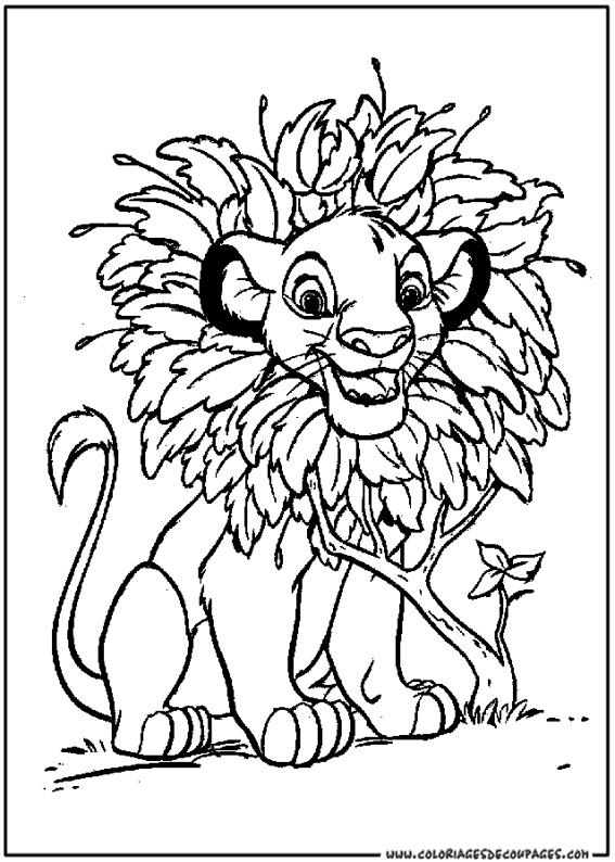 ぬりえページ: ライオン (動物) #10312 - 無料の印刷可能なぬりえページ