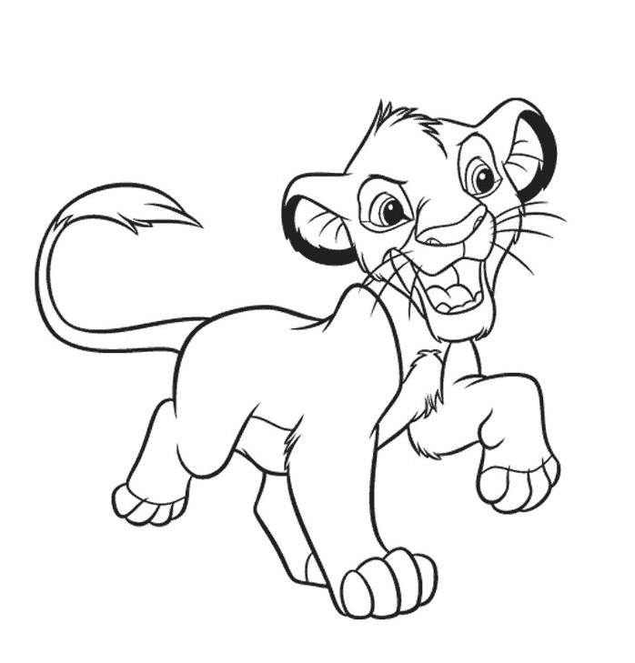 ぬりえページ: ライオン (動物) #10314 - 無料の印刷可能なぬりえページ