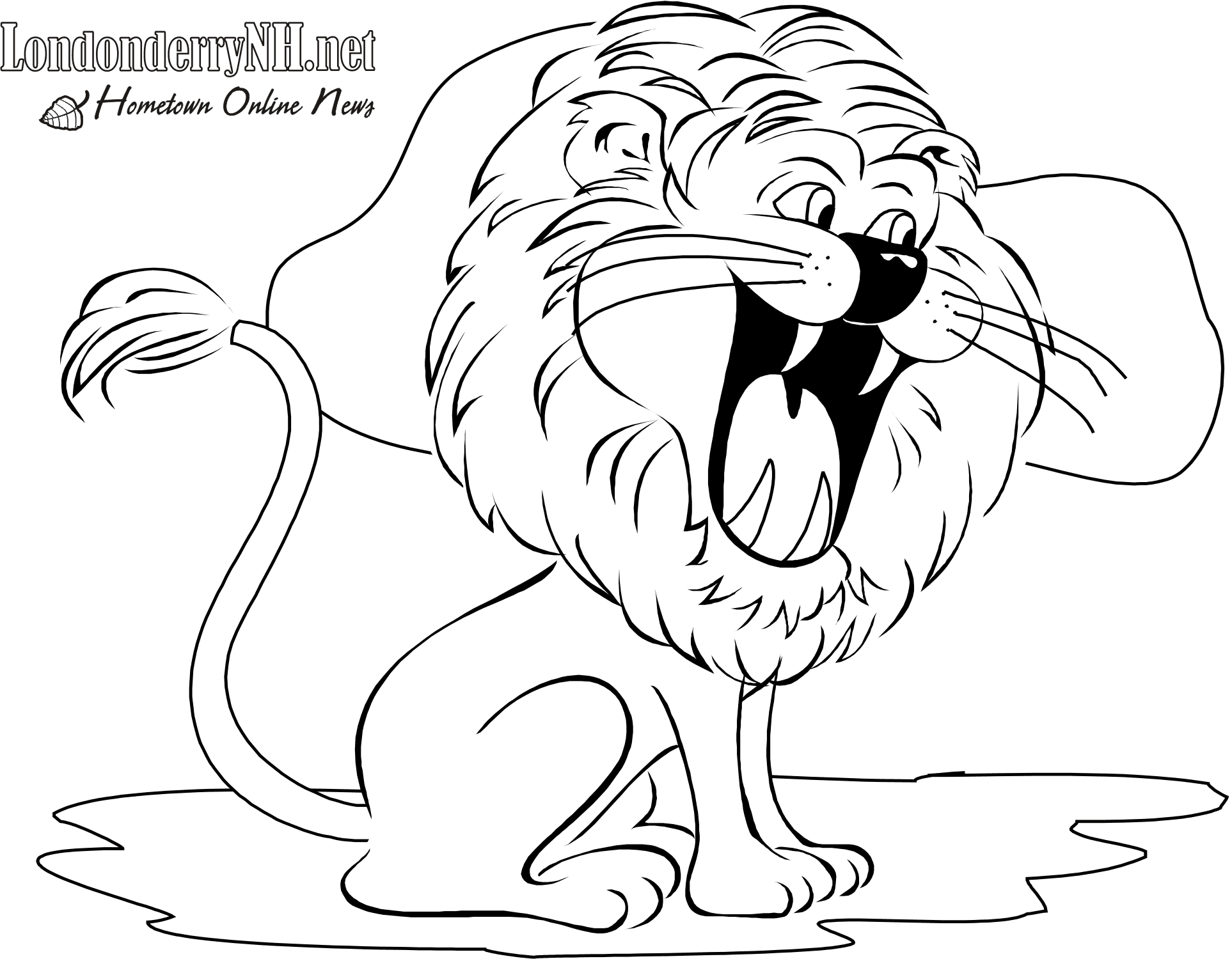 ぬりえページ: ライオン (動物) #10323 - 無料の印刷可能なぬりえページ