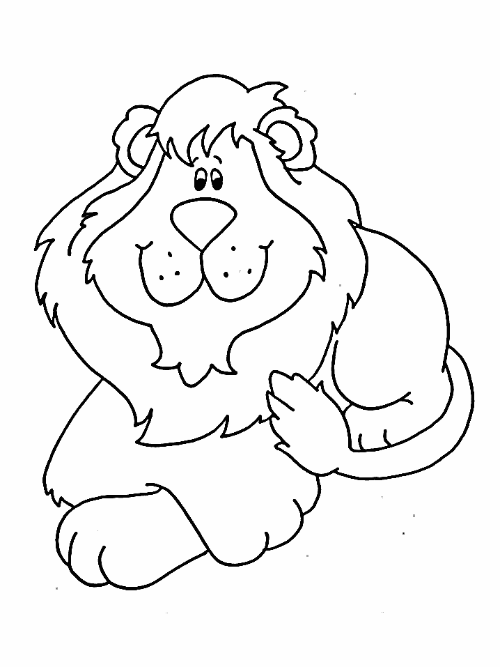 ぬりえページ: ライオン (動物) #10333 - 無料の印刷可能なぬりえページ