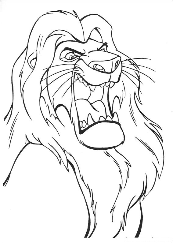 ぬりえページ: ライオン (動物) #10343 - 無料の印刷可能なぬりえページ