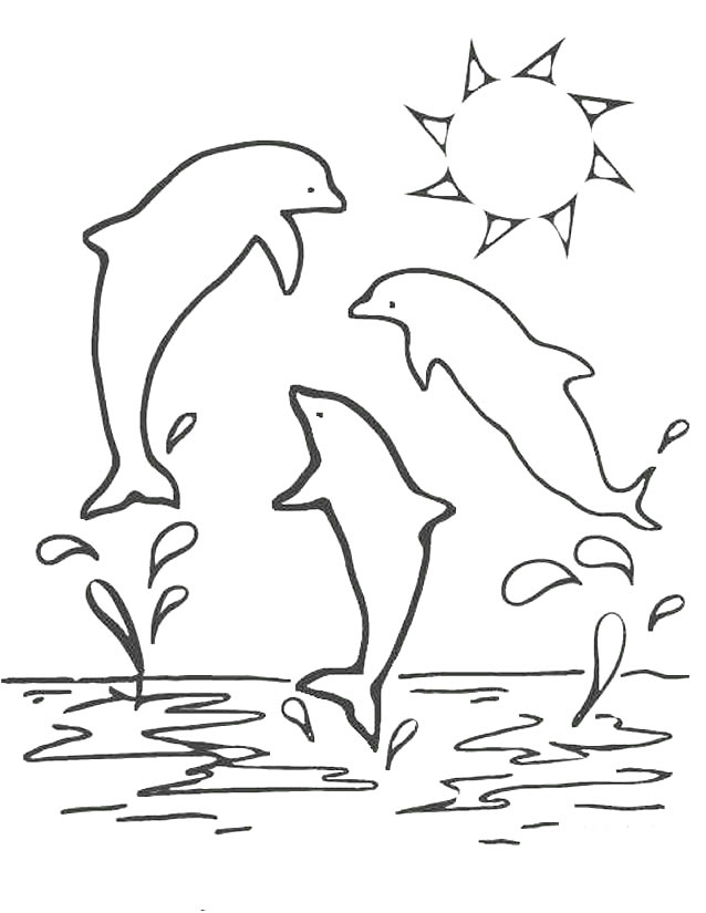 ぬりえページ: 海洋生物 (動物) #22027 - 無料の印刷可能なぬりえページ