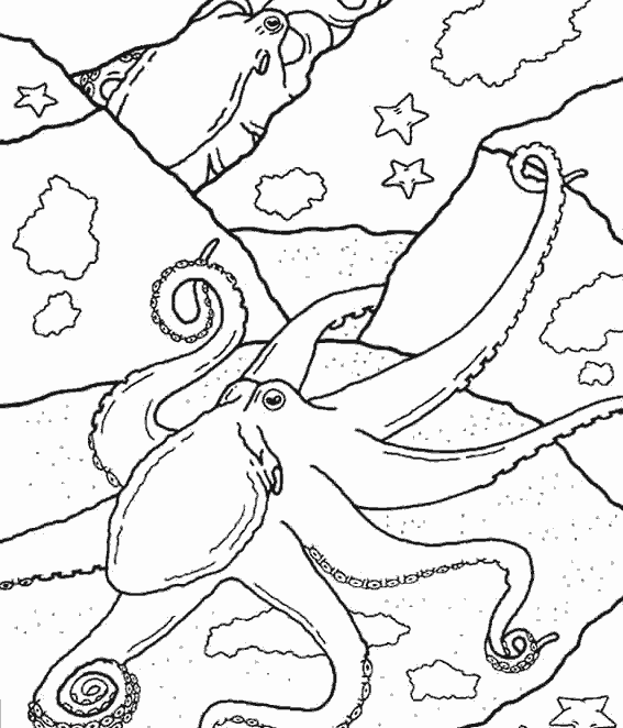 ぬりえページ: 海洋生物 (動物) #22105 - 無料の印刷可能なぬりえページ