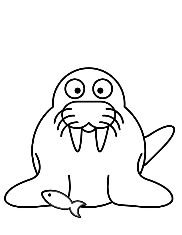 ぬりえページ: 海洋生物 (動物) #22171 - 無料の印刷可能なぬりえページ