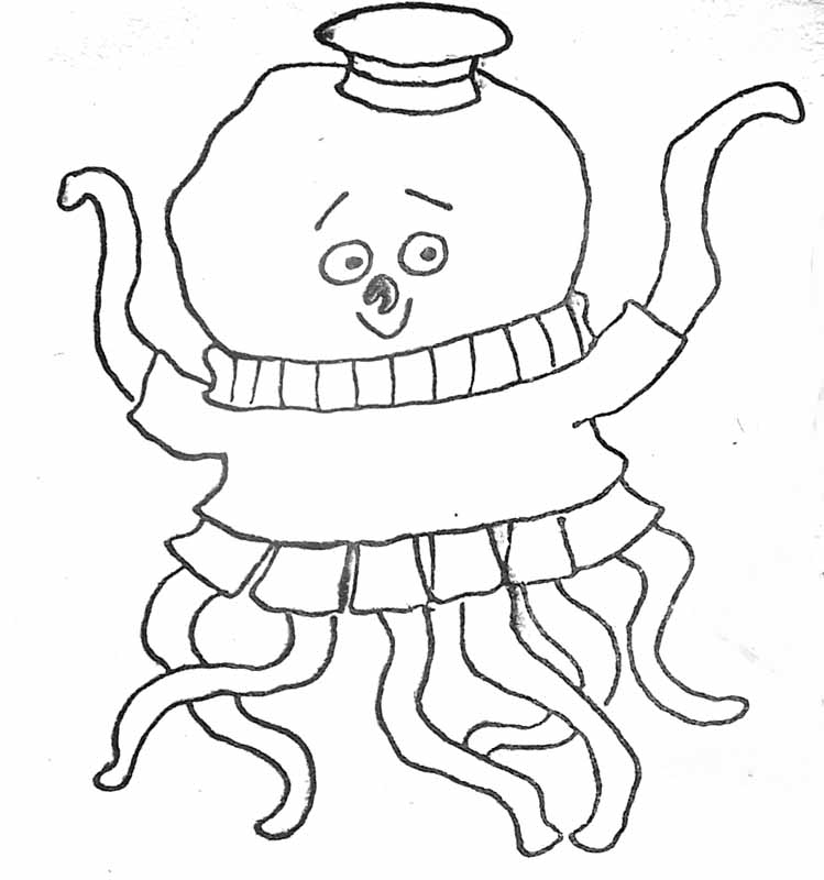 ぬりえページ: 海洋生物 (動物) #22172 - 無料の印刷可能なぬりえページ