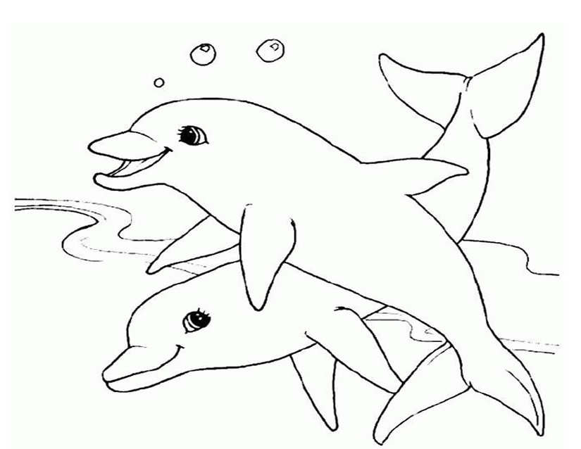 ぬりえページ: 海洋生物 (動物) #22185 - 無料の印刷可能なぬりえページ