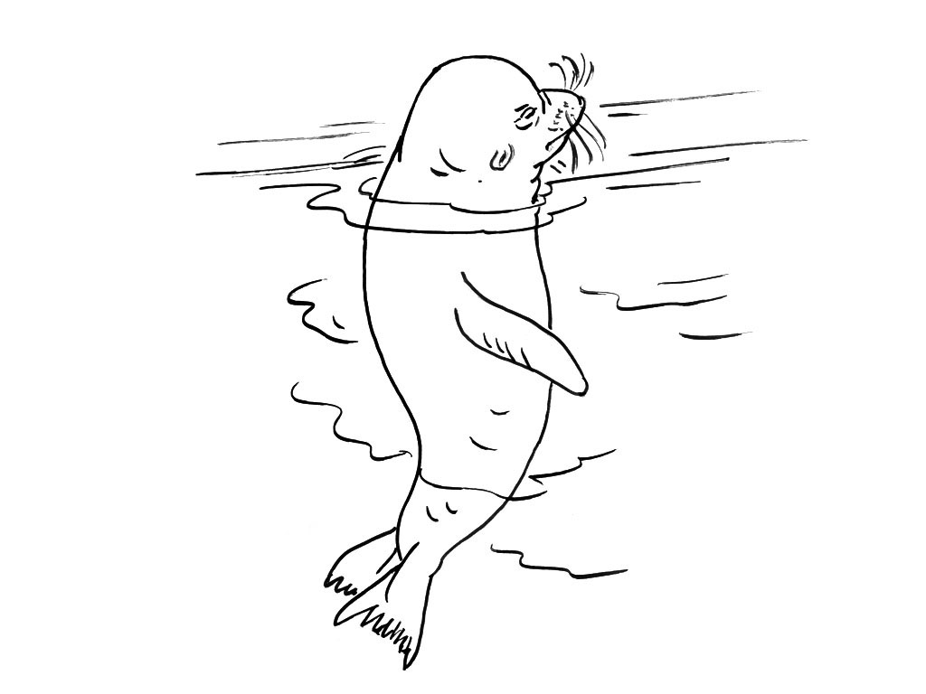 ぬりえページ: 海洋生物 (動物) #22258 - 無料の印刷可能なぬりえページ