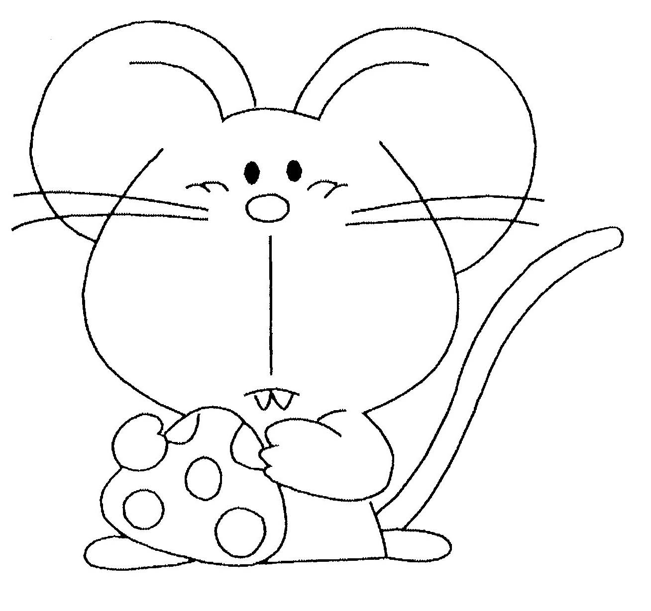 ぬりえページ: マウス (動物) #13939 - 無料の印刷可能なぬりえページ