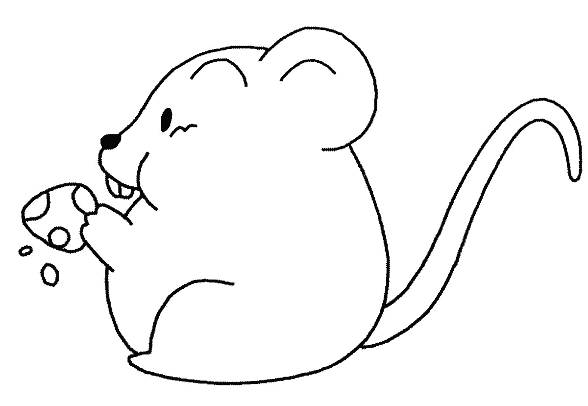 ぬりえページ: マウス (動物) #13970 - 無料の印刷可能なぬりえページ