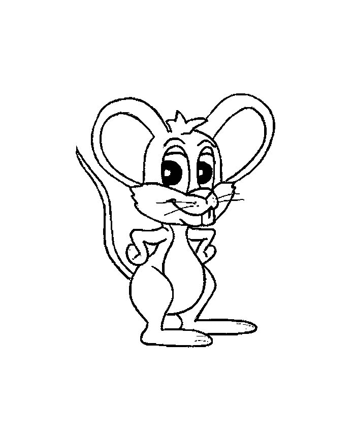 ぬりえページ: マウス (動物) #13977 - 無料の印刷可能なぬりえページ