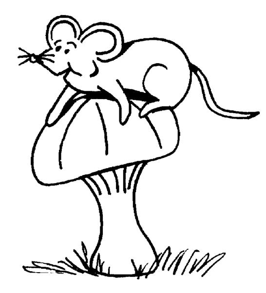ぬりえページ: マウス (動物) #13984 - 無料の印刷可能なぬりえページ