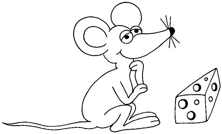 ぬりえページ: マウス (動物) #14025 - 無料の印刷可能なぬりえページ