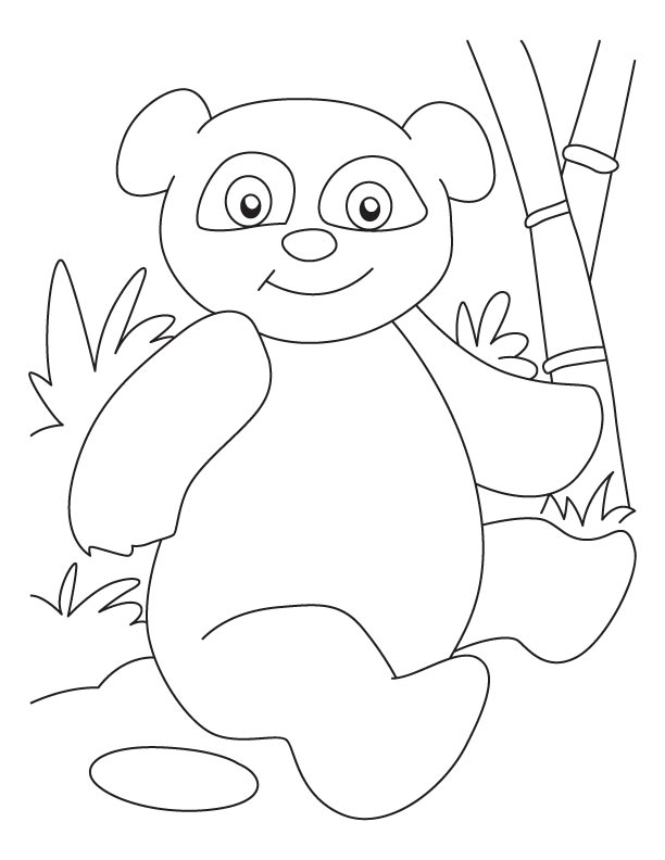 ぬりえページ: パンダ (動物) #12536 - 無料の印刷可能なぬりえページ