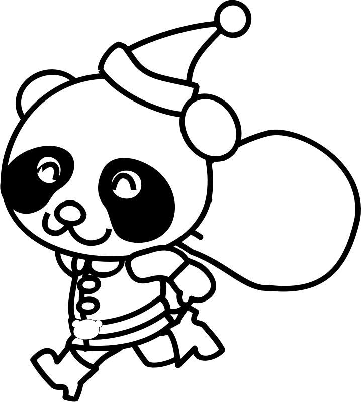 ぬりえページ: パンダ (動物) #12544 - 無料の印刷可能なぬりえページ