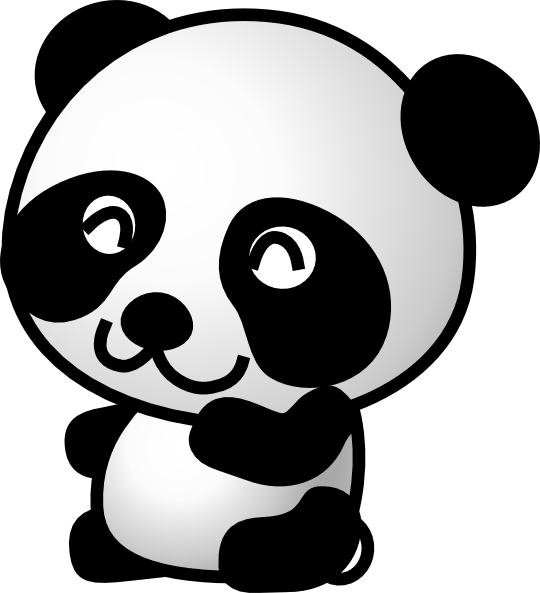 ぬりえページ: パンダ (動物) #12585 - 無料の印刷可能なぬりえページ