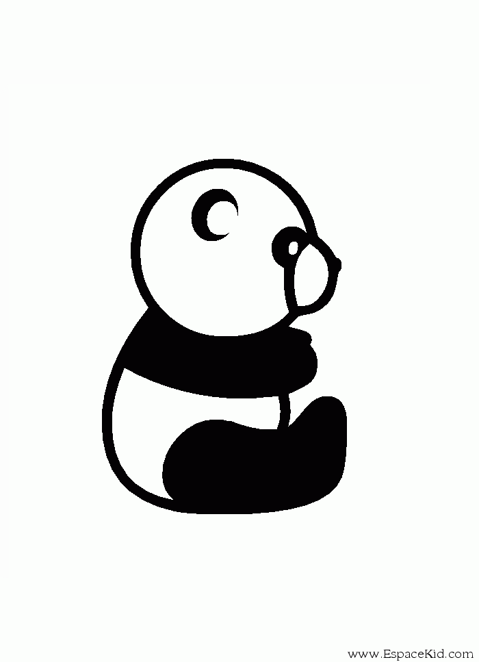 ぬりえページ: パンダ (動物) #12616 - 無料の印刷可能なぬりえページ