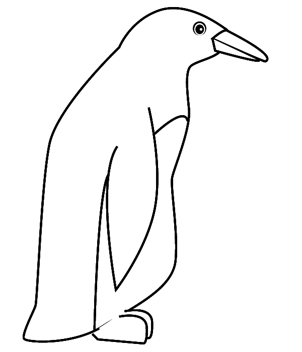 ぬりえページ: ペンギン (動物) #16832 - 無料の印刷可能なぬりえページ