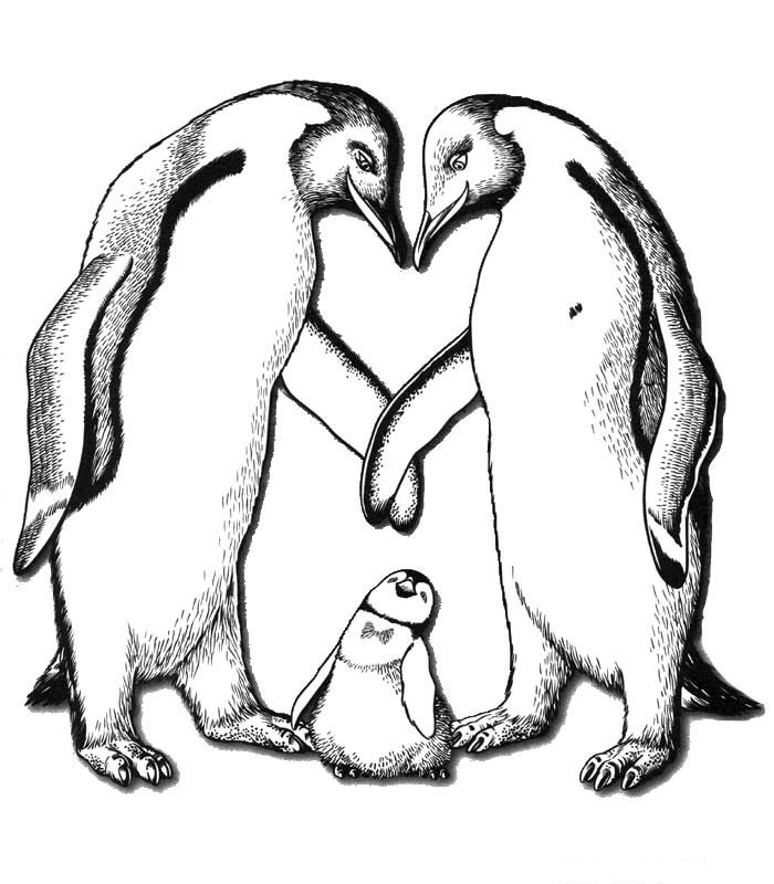ぬりえページ: ペンギン (動物) #16884 - 無料の印刷可能なぬりえページ
