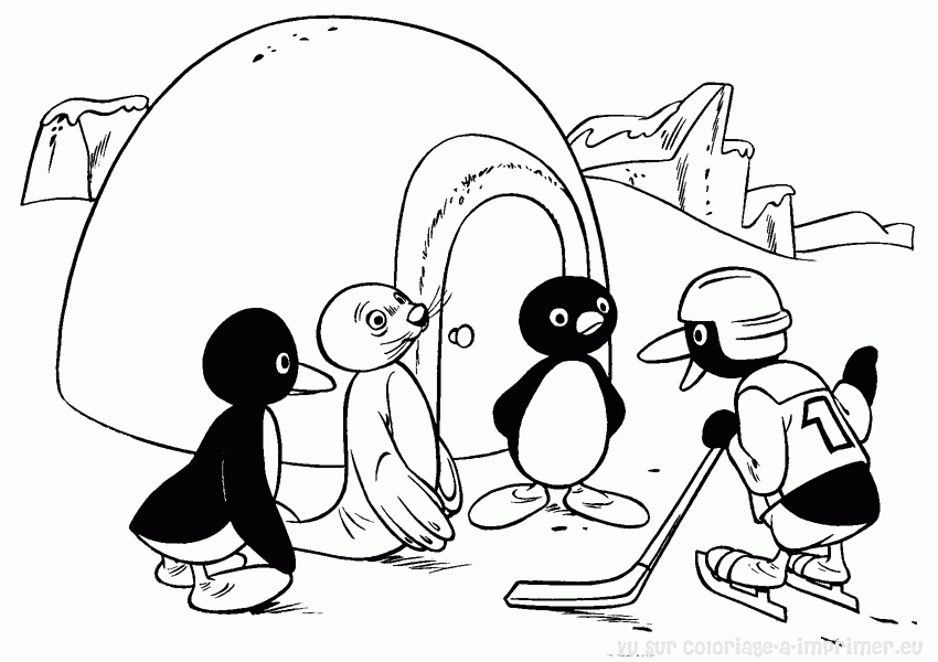ぬりえページ: ペンギン (動物) #16906 - 無料の印刷可能なぬりえページ